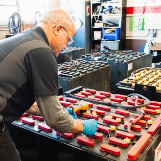 Forklift Battery Maintenance Voltage Test