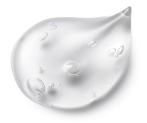 A drop of gel