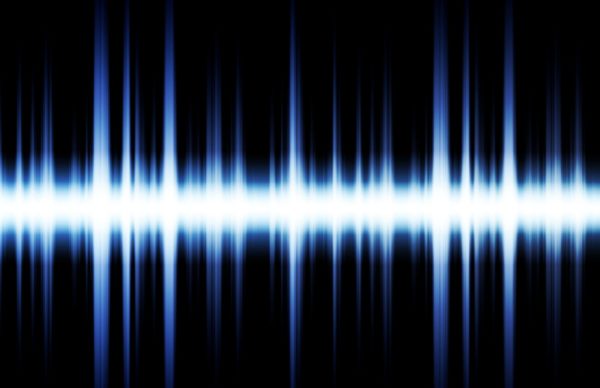 An illustration of high-frequency waves