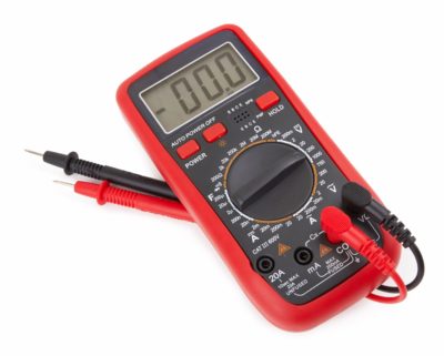 A red multimeter