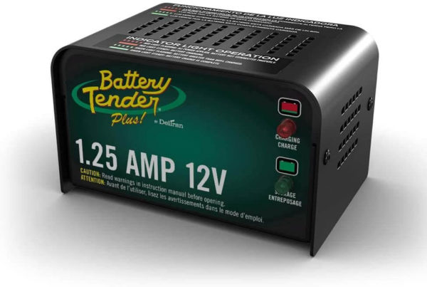 A Battery Tender-brand battery maintainer