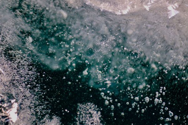 Frozen water