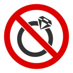 remove-jewelry A sign indicating that jewelry wearing is not allowed